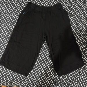 RRJ Black Cropped Pants